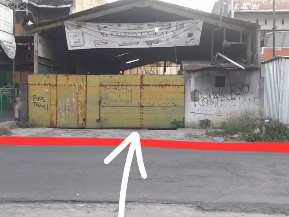 Jual Gudang Strategis Jl. Imogiri Barat  (Dalam Ringroad)