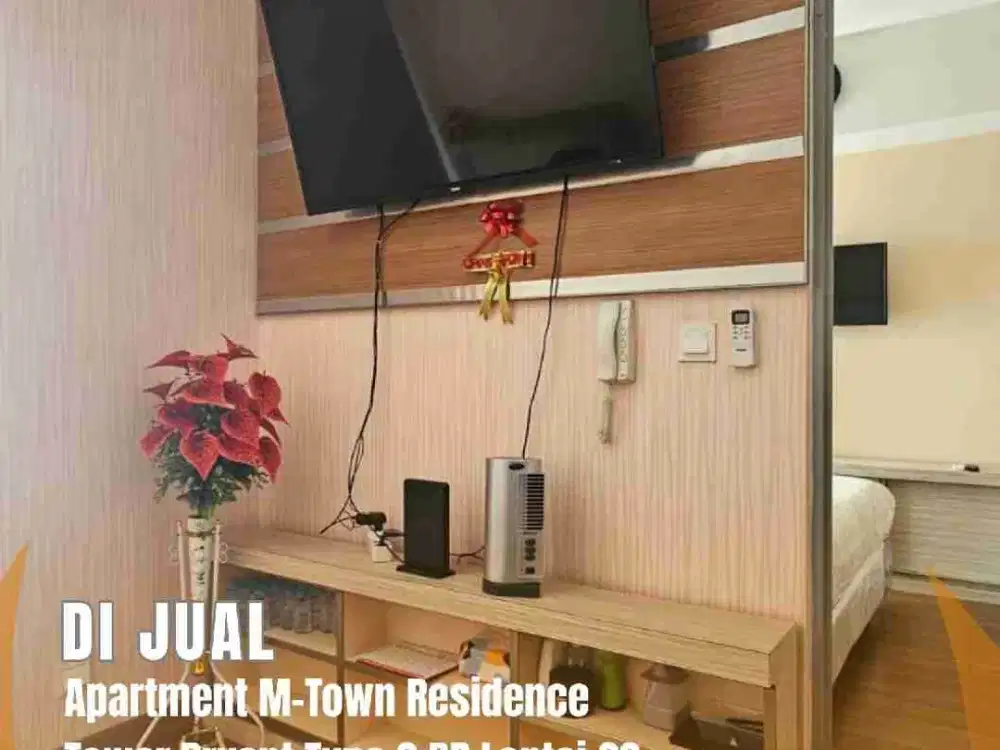 DI JUAL Apartemen M-town Residence Tower Bryant 2 Bedroom Lantai 23