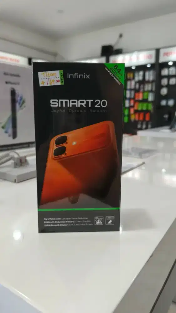 PROMO INFINIX SMART 20 RAM 4/64 &4/128