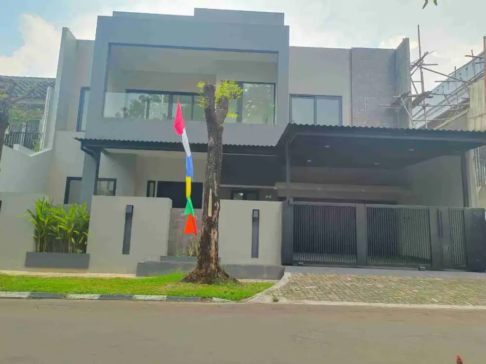 Rumah Dijual 2 Lantai Minimalis Modern Di BSD Puspitaloka