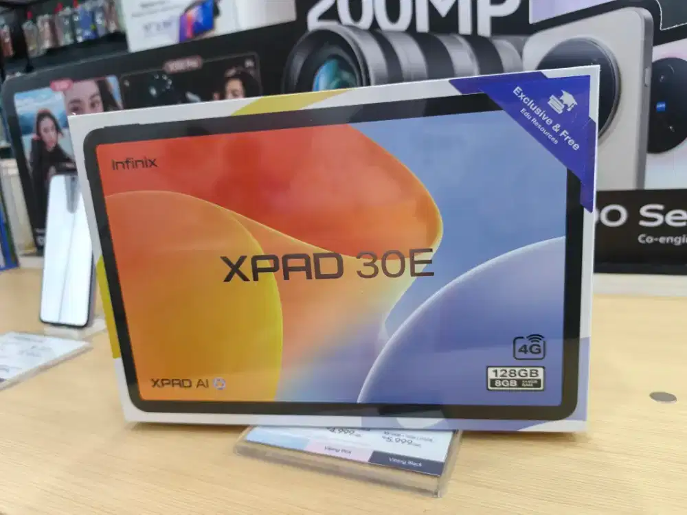 PROMO SPESIAL INFINIX XPAD 30E RAM 4+4/128 4G