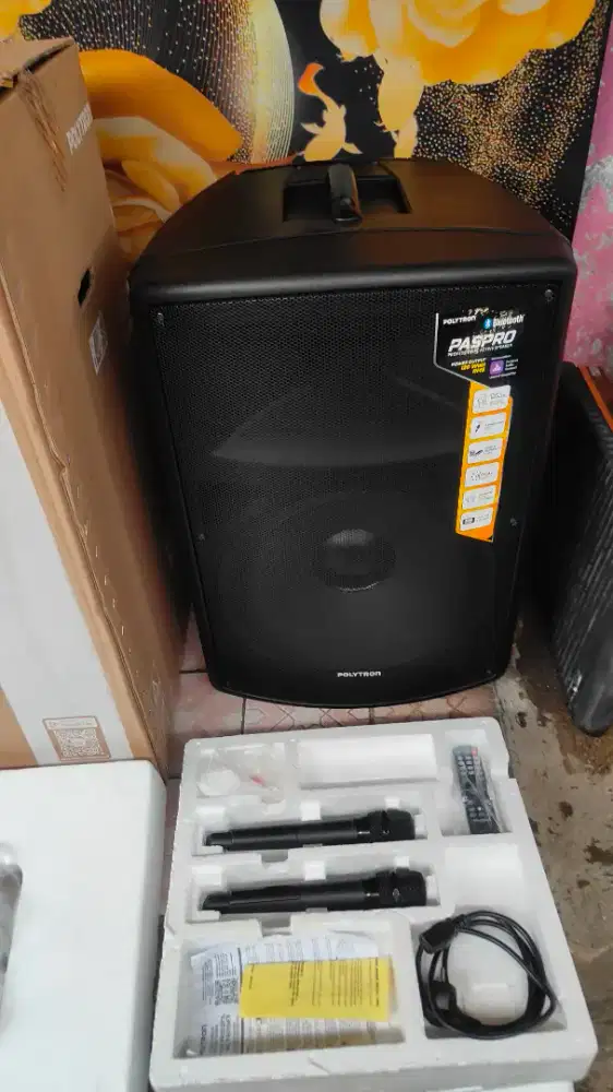 Salon portable polytron paspro15f3