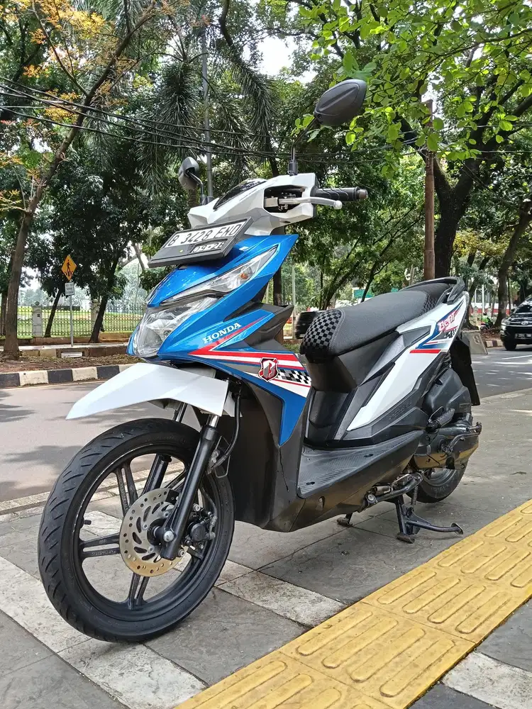 DIJUAL CASH HONDA BEAT ECO ESP CBS FI THN 2018 PAJAK IDUP SIAP PAKAI