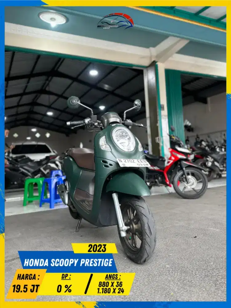 HONDA SCOOPY PRESTIGE 2023 BARANG WOKEE LURR HIKMAH MOTOR KEPUH MALANG