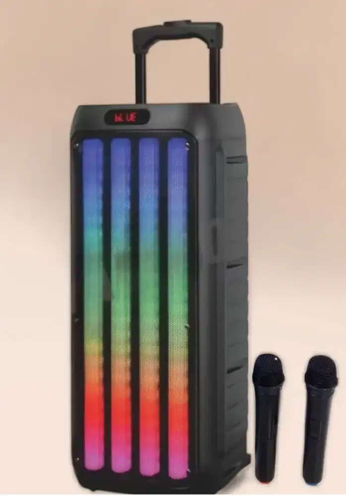 Speaker bluetooth karaoke duo 8 in