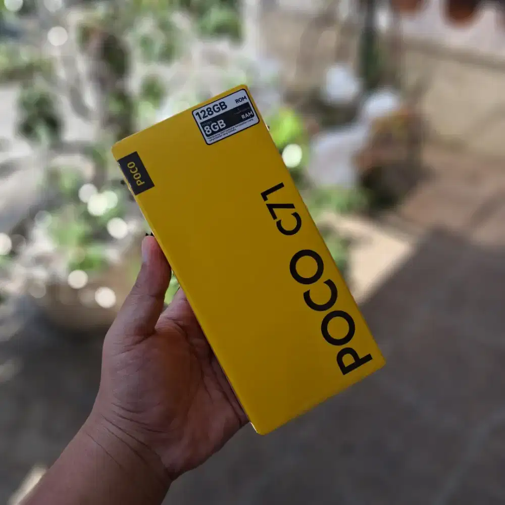 Poco C71 4/128GB baru garansi resmi