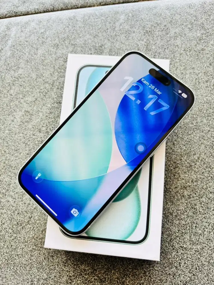 Iphone 15 128gb hp second ibox resmi tt bisa bh100