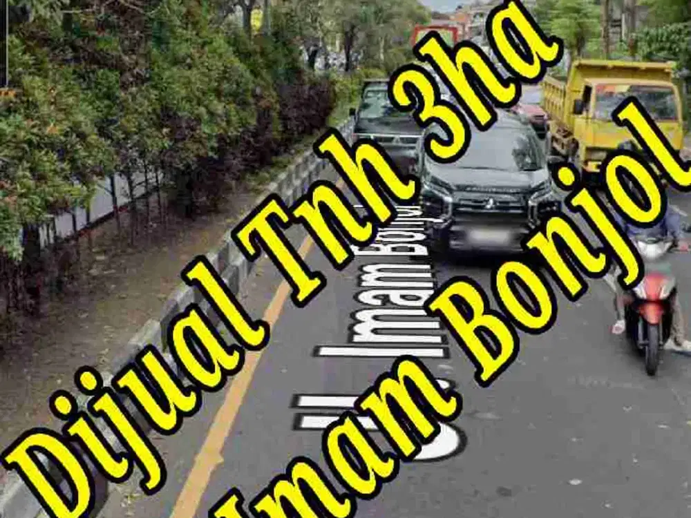 Dijual Tanah 3ha di Jln Imam Bonjol Denpasar Bali