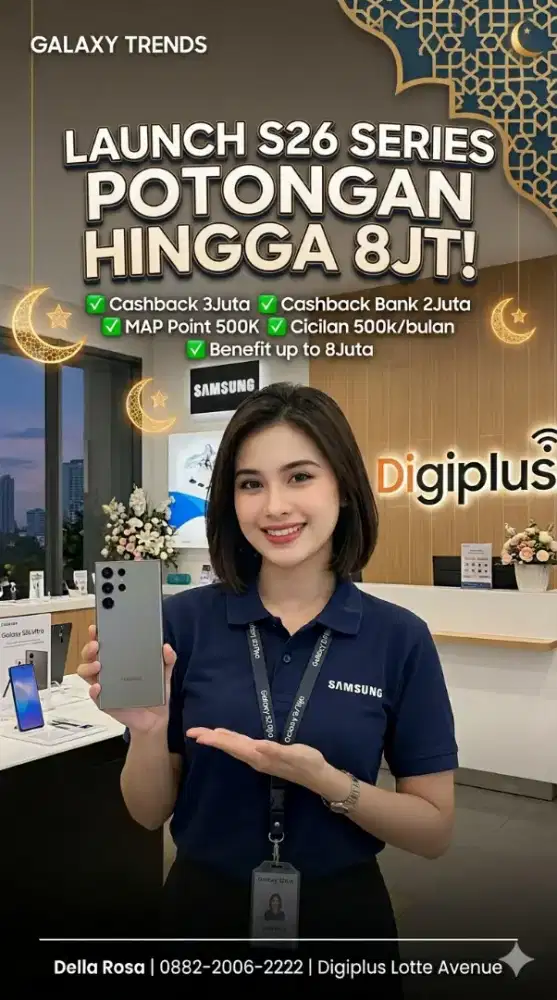 GALAXY S26 ULTRA POTONGAN hingga 5JUTA