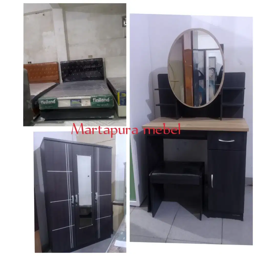 paket isi kamar tidur