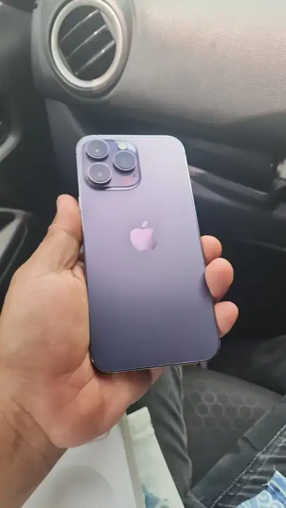 Iphone 14 Promax 128gb Purple Fullset inter Bea Cukai