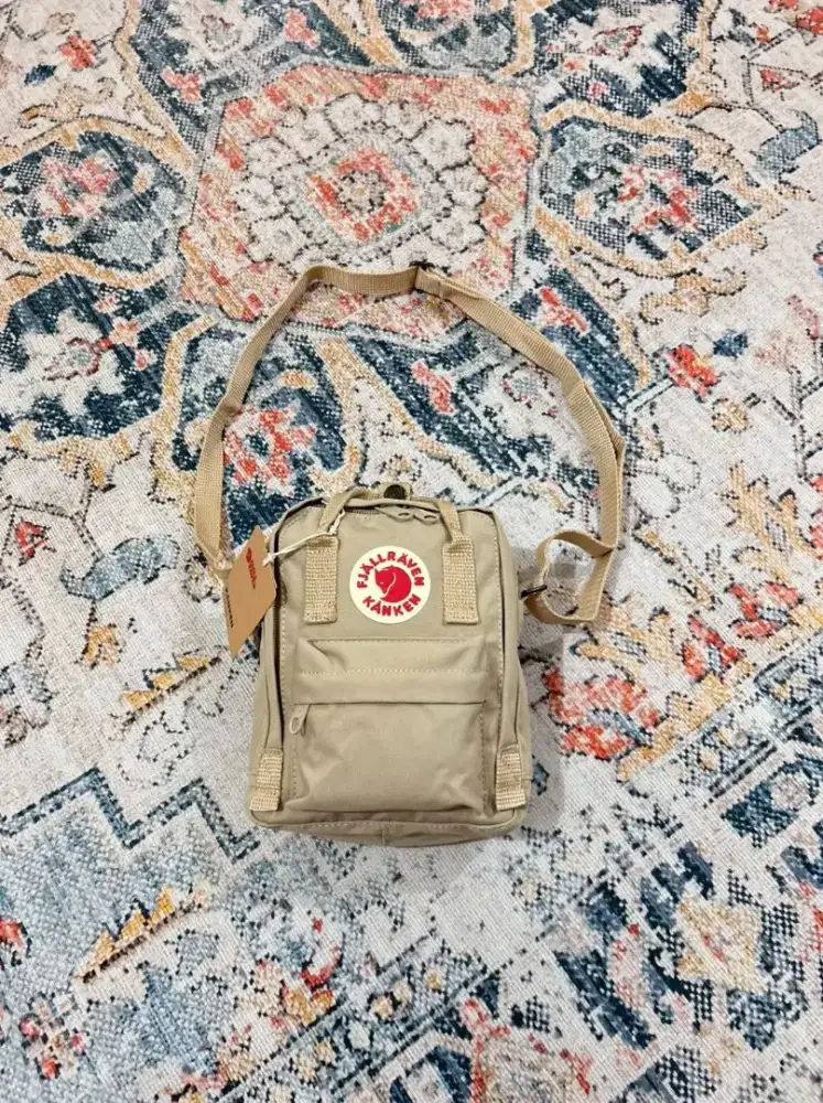 Slingbag Tas Selempang Fjallraven Kanken Cream Unisex Waterproof