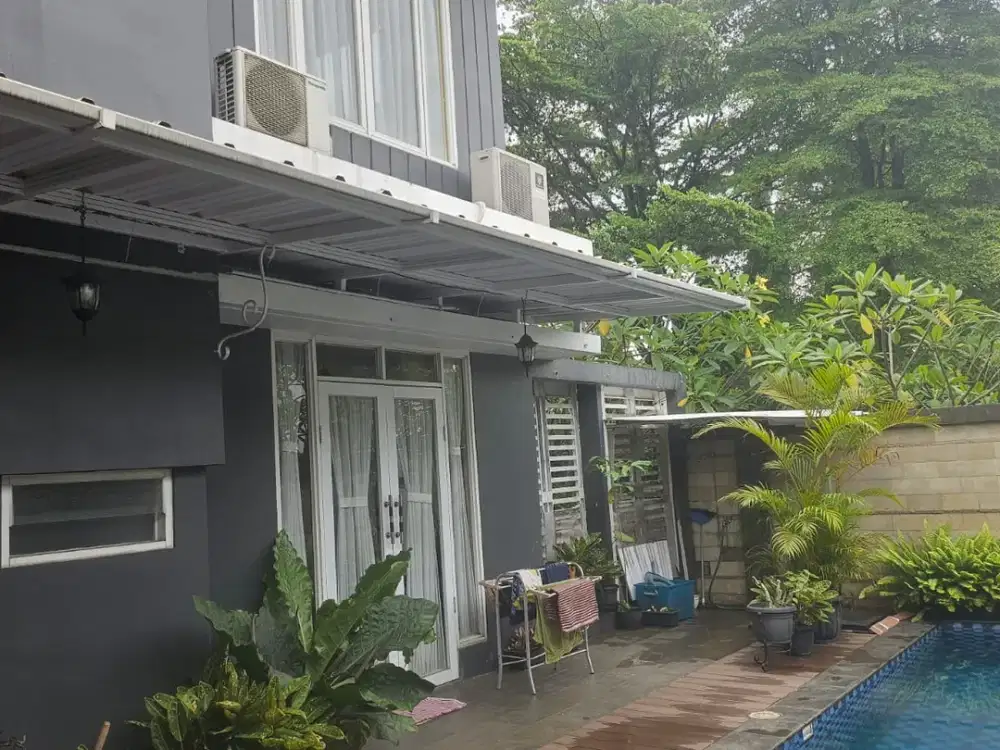 Rumah nyaman, lingkungan hijau asri.