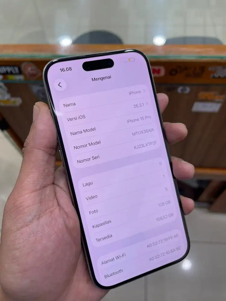 iphone 15 pro 128 natural titanium bli bli resmi