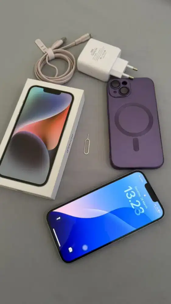 Iphone 14 Inter All Operator 128 Fullset No Minus