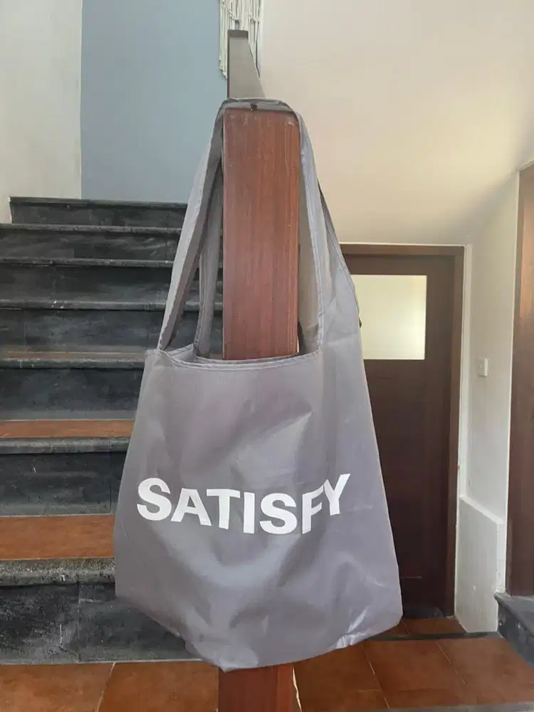 Satisfy Big Grey Waterproof Tote Bag (Original)