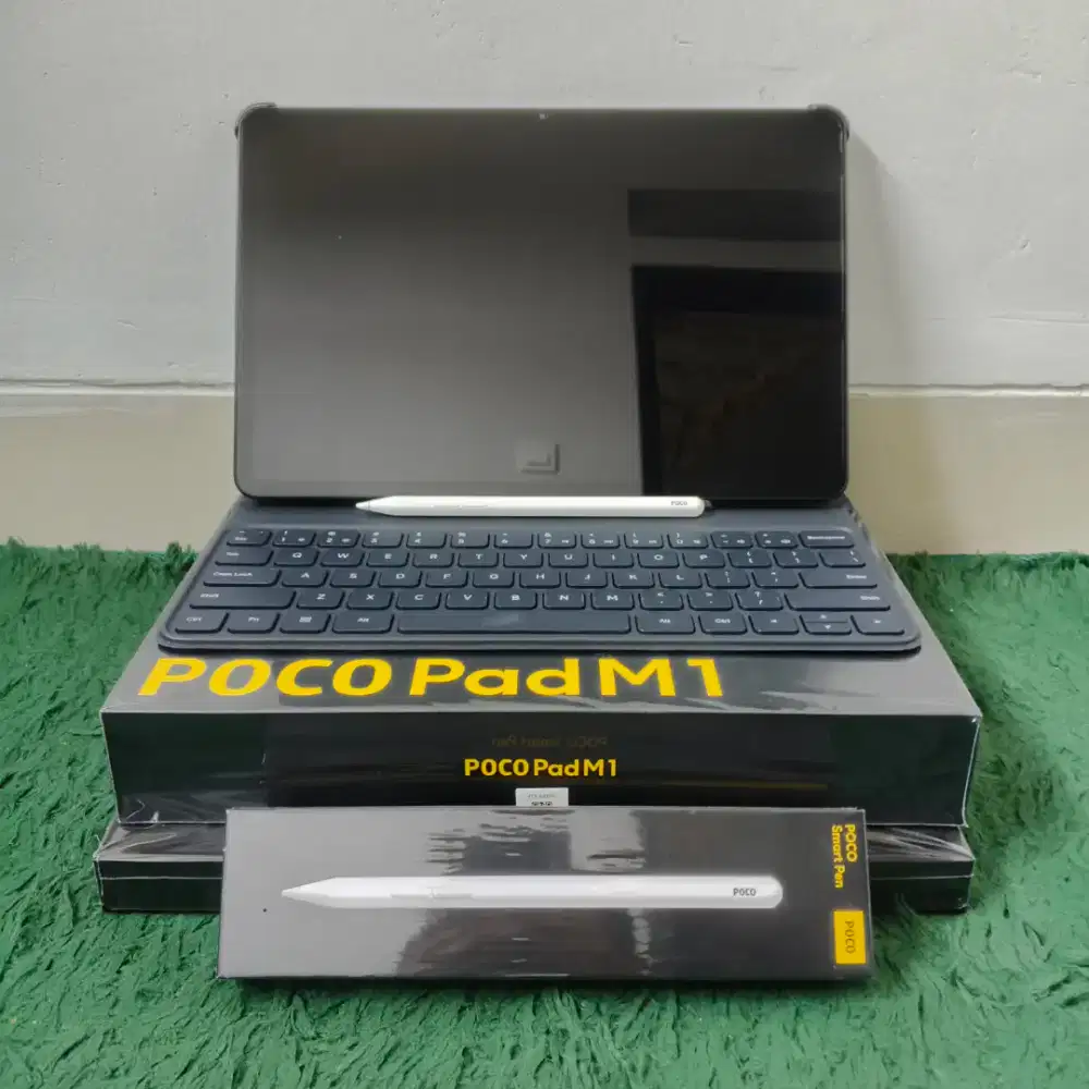 Poco Pad M1 8/256 Fullset Pen+Key Original Garansi Panjang (Like New)