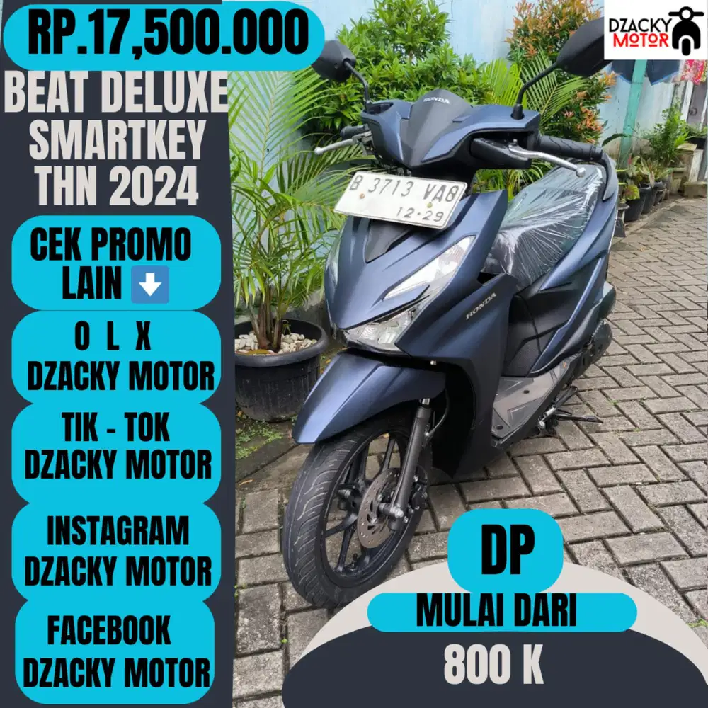 BEAT DELUXE SMARTKEY THN 2024 SECOND LIKE NEW