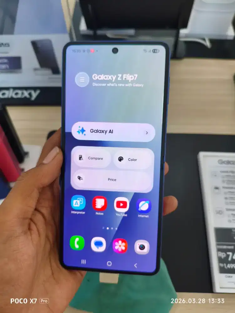 HP SAMSUNG Z FLIP 7 CICILAN TANPA DP BUNGA BISA 0%
