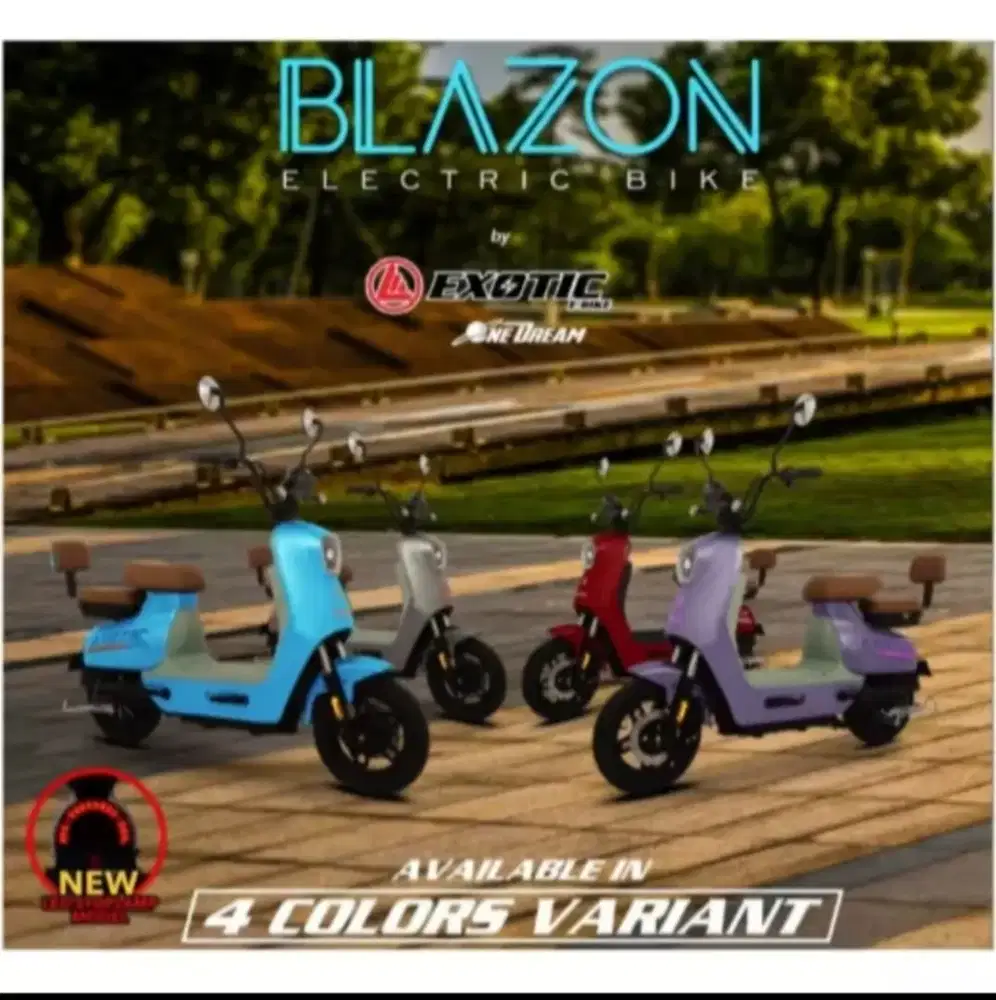 SEPEDA LISTRIK EXOTIC BLAZON