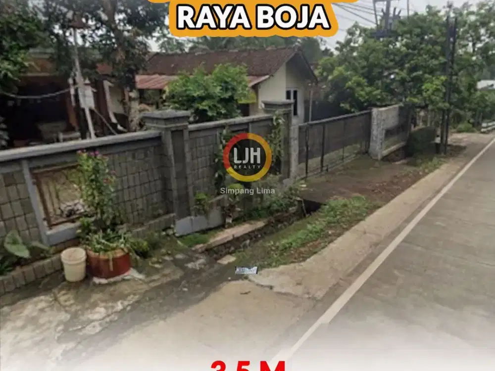 Dijual Tanah Luas 3365 M2 di Boja Kabupaten Kendal
