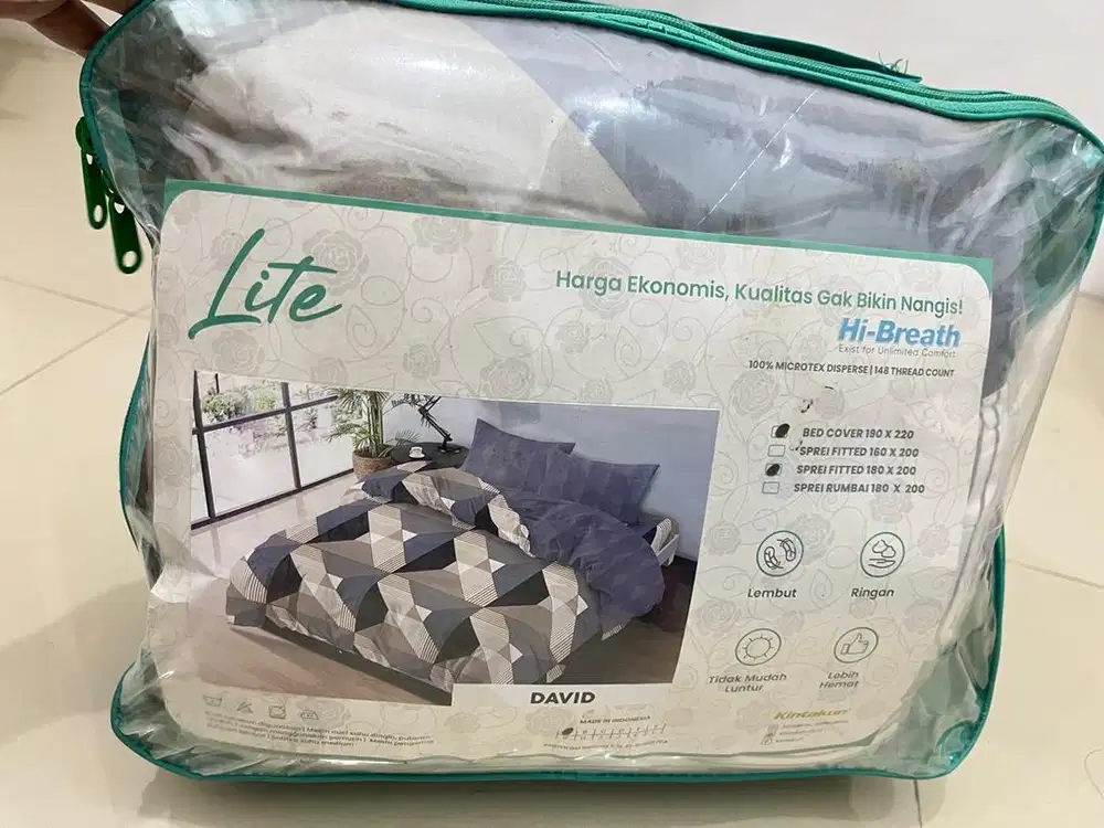 Bed cover sprei Kintakun 180 x 200