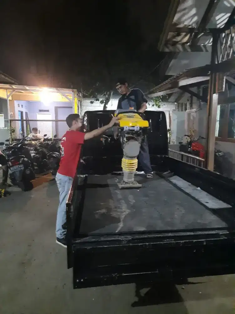 Mesin pemadatan genset 5000watt baby roller 1-2ton