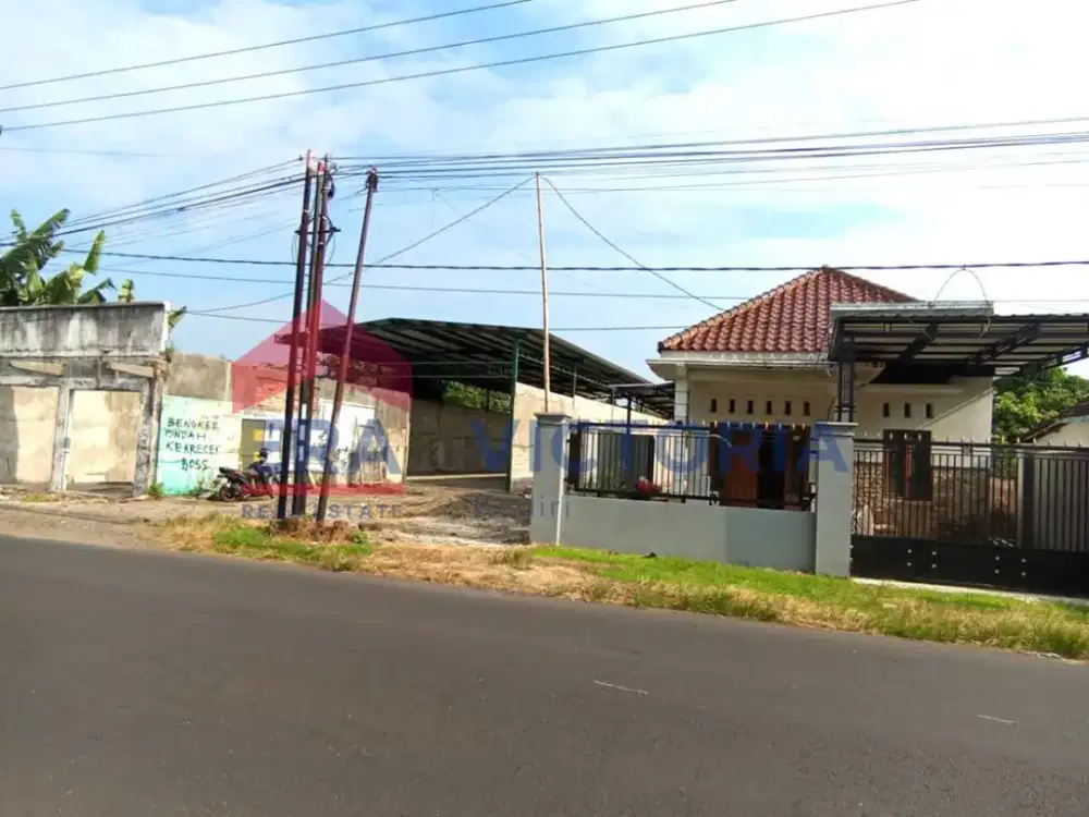 Gudang di Badas Kab Kediri Akses Jalan Raya Dekat Terminal Pare, RS Tulungrejo, Jalur Arah Jombang, Kawasan Pabrik, Industri, Perkantoran & Pergudanga