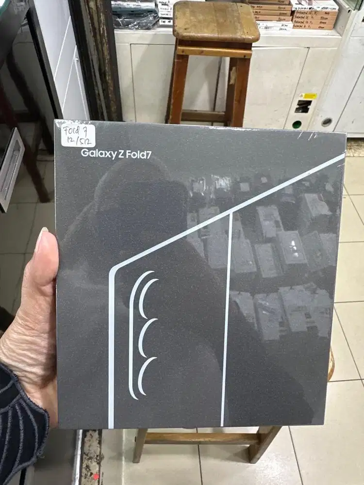 New Samsung Galaxy Z Fold 7 12/512GB Jetblack Garansi Resmi Sein