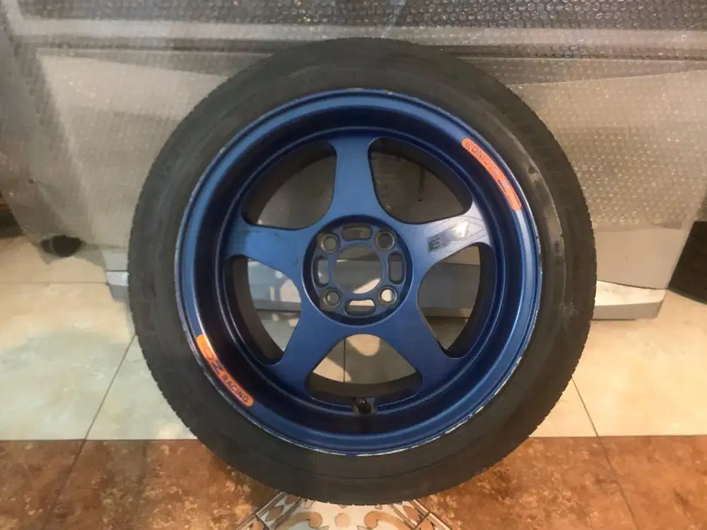 VELG EVOREGAMASTER R15 LEBAR 8 + BAN – SIAP PAKAI