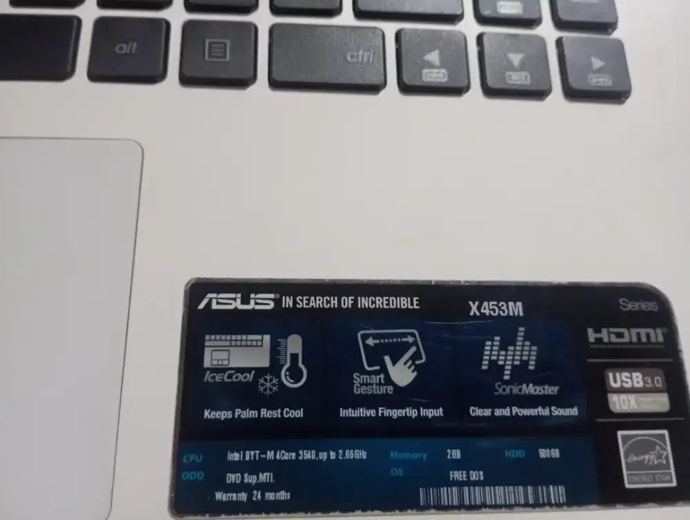 Jual laptop ASUS
