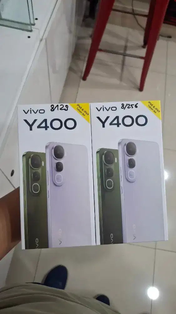 VIVO Y400 SERIES. SEGEL GARANSI RESMI. BARANG NEW (SEGEL)