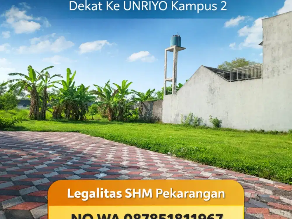 Tanah Maguwoharjo 3 menit dari  UNRIYO kampus 2