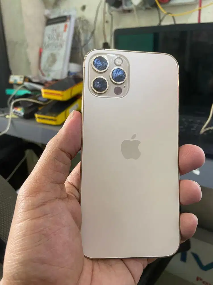 Jual aja ip 12 pro 128 ex ibox second like new