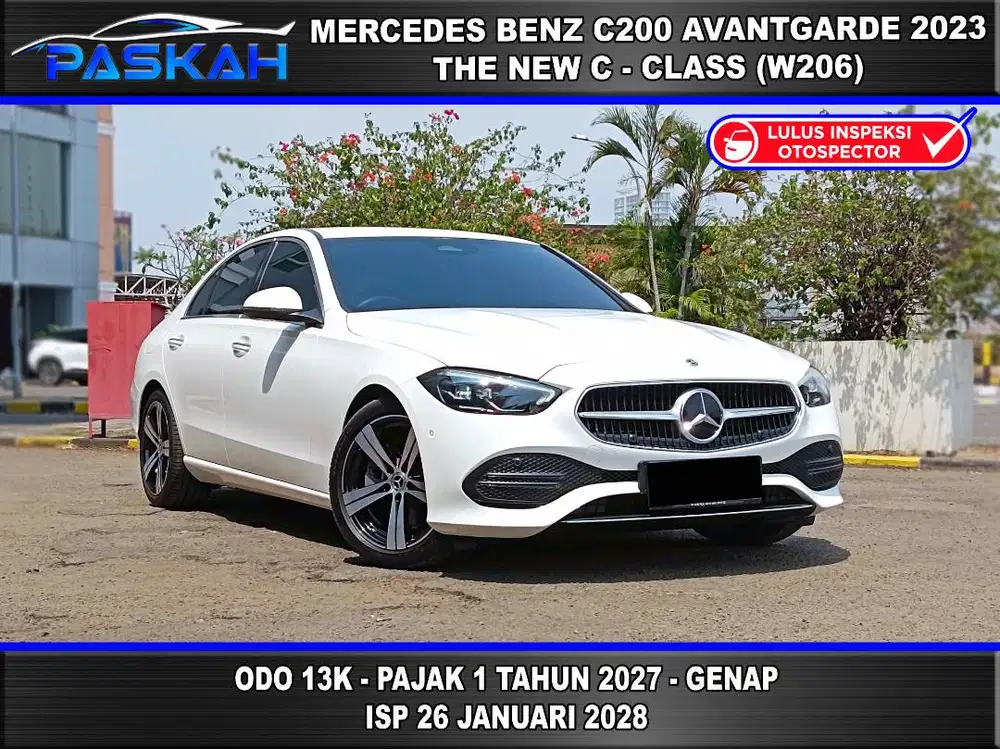 PAJAK=1TAHUN Odo=13k Bunga=4% Genap Mercedes Benz C200 Avantgarde 2023