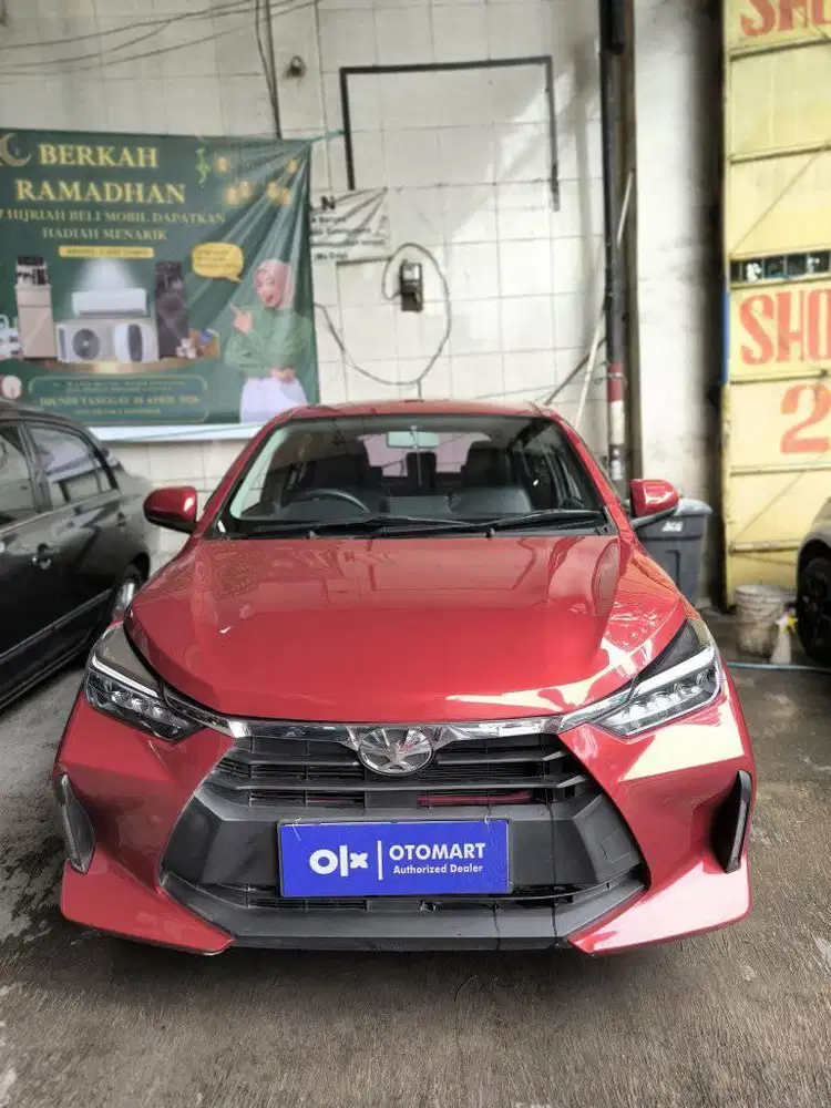 TOYOTA 2025 AGYA G 1.2 A/T MERAH MURAH OTOMART 286 KENJERAN