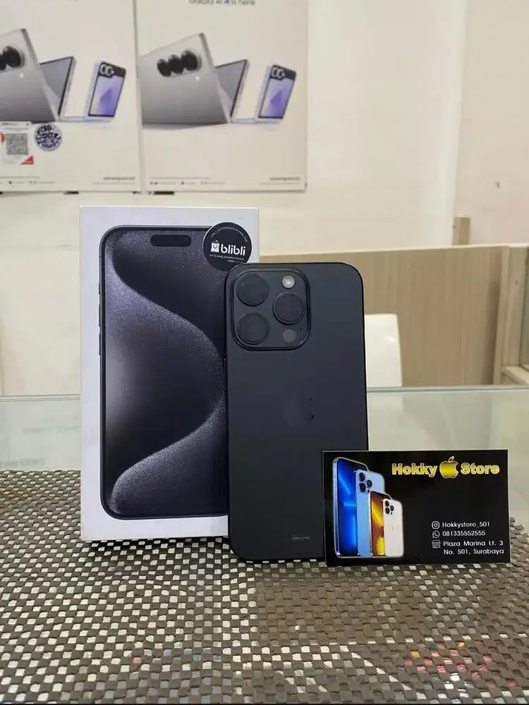 Iphone 15pro/128gb Black titanium ex ibox bh 86%