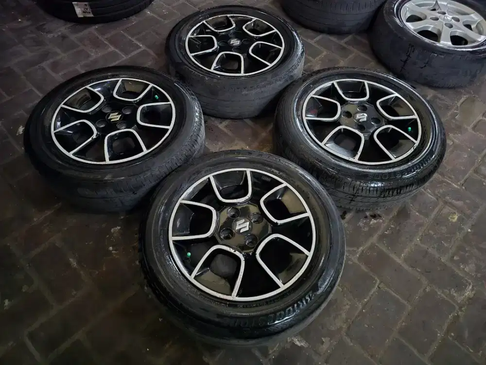 Velg Ban Ori Ignis R15 Swift Splash Baleno Spresso Aerio Karimun Wagon