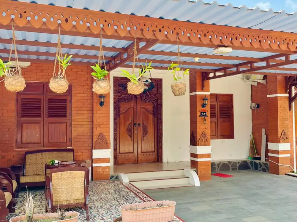 Rumah Joglo Klasik Rasa Villa di Prambanan Klaten – Cocok untuk Investasi