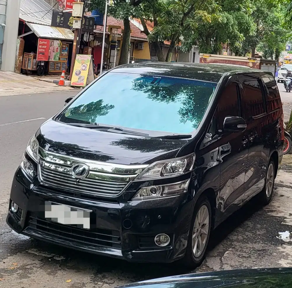 Toyota Vellfire 2012 Bensin