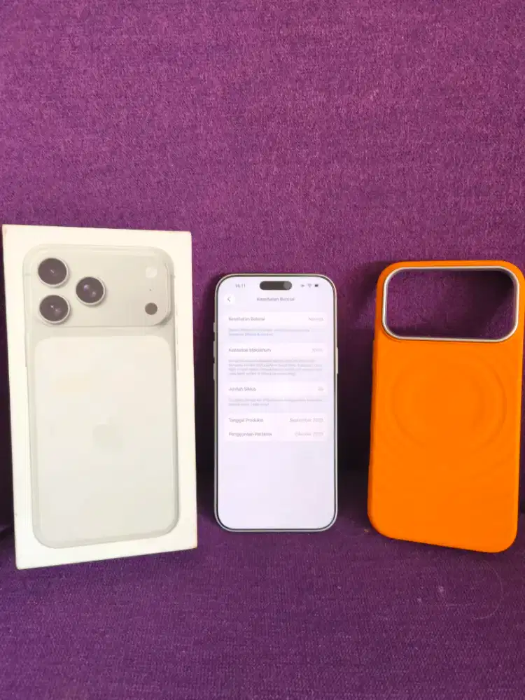 Iphone 17 Pro Max 1TB Resmi Beacukai