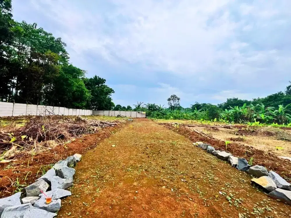 Tanah 1 Jt-an di Cisauk Dekat HIERA BSD, SHM Terjamin