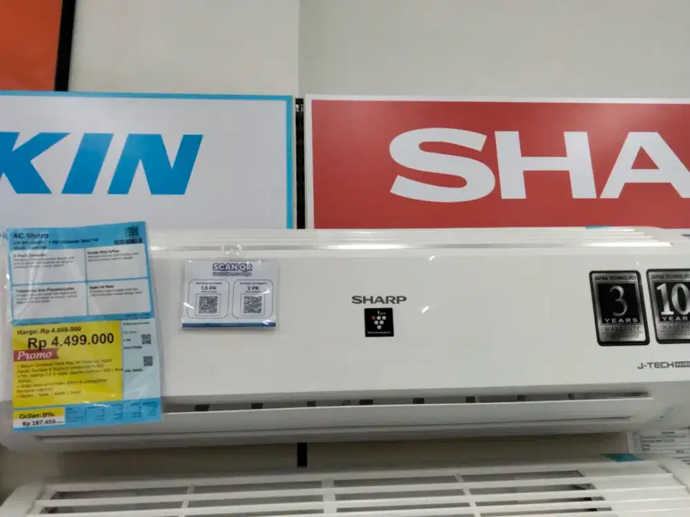 AC Sharp 1 pk #BisaCicilanPakaiKREDIVO