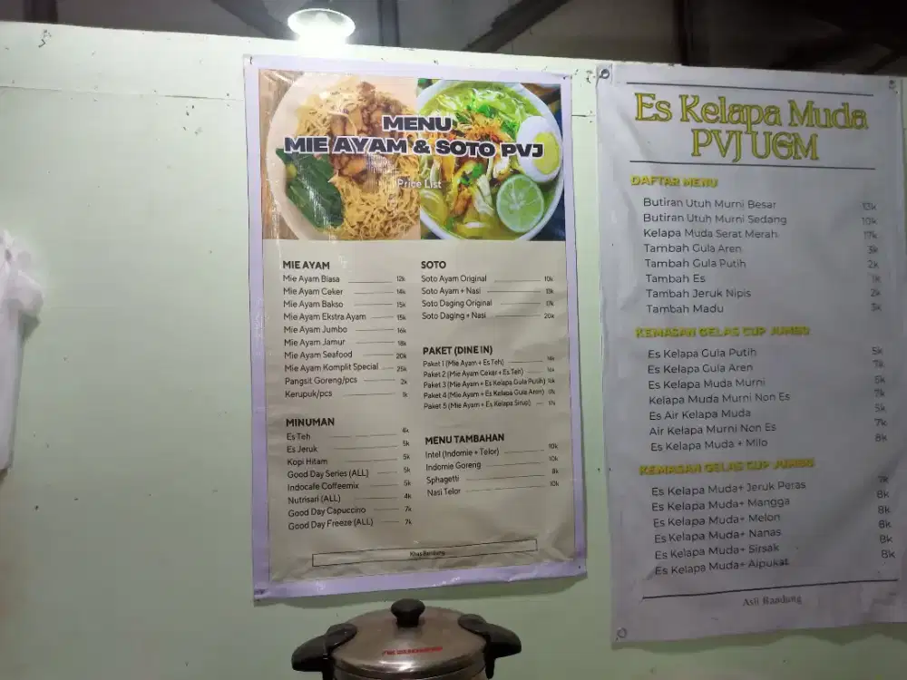 Dibutuhkan karyawan Mie Ayam dan Soto