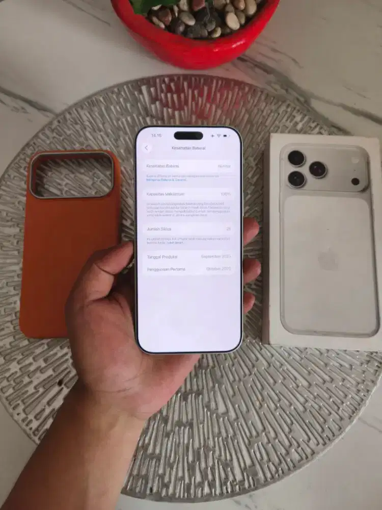 Iphone 17 Pro Max 1TB Resmi Beacukai