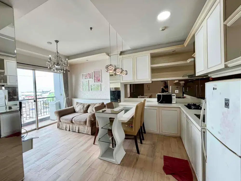 Disewakan CEPAT! 2BR Full Furnished Tower San Francisco Bay MOI View Timur - Best Value Kelapa Gading!