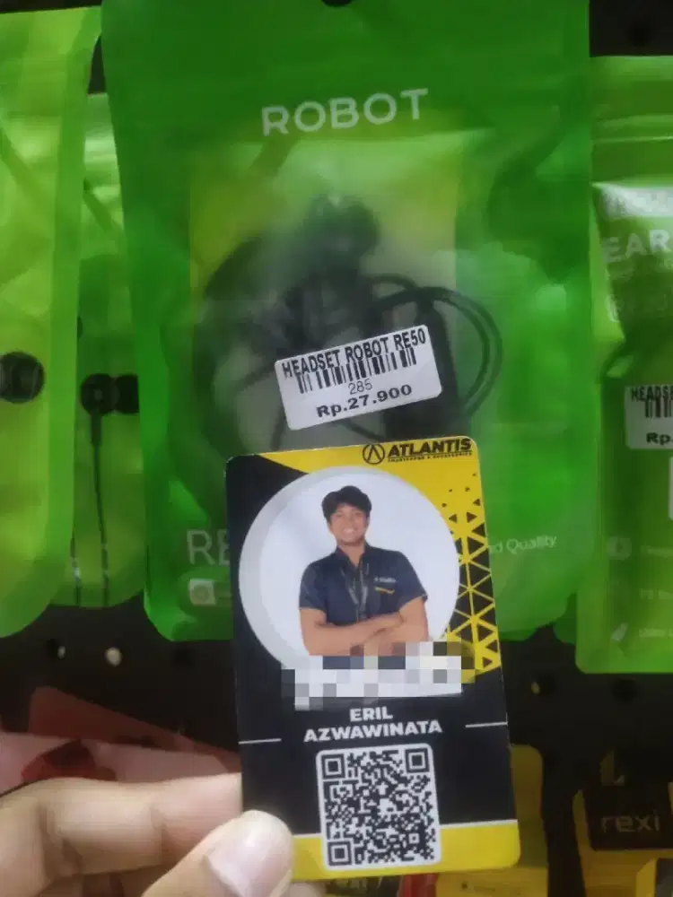 HEADSET ROBOT RE50 l ATLANTIS DAHSYAT