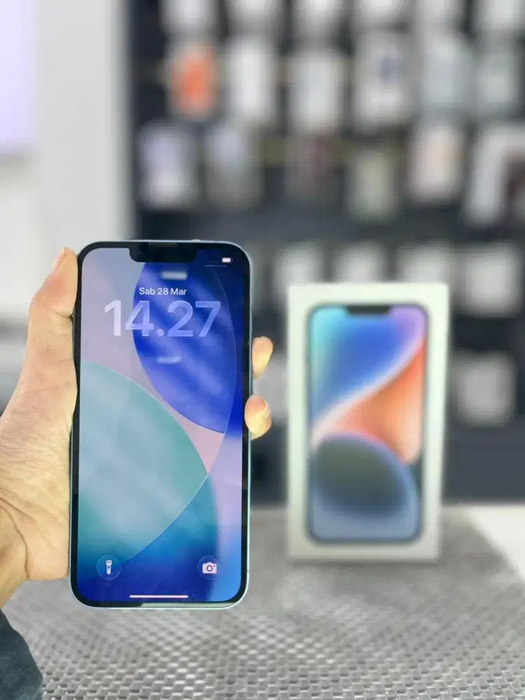 iPhone 14 128Gb fullset, ex garansi resmi/indonesia
