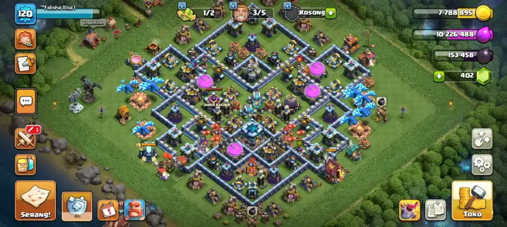 Jual Akun Coc Th 13