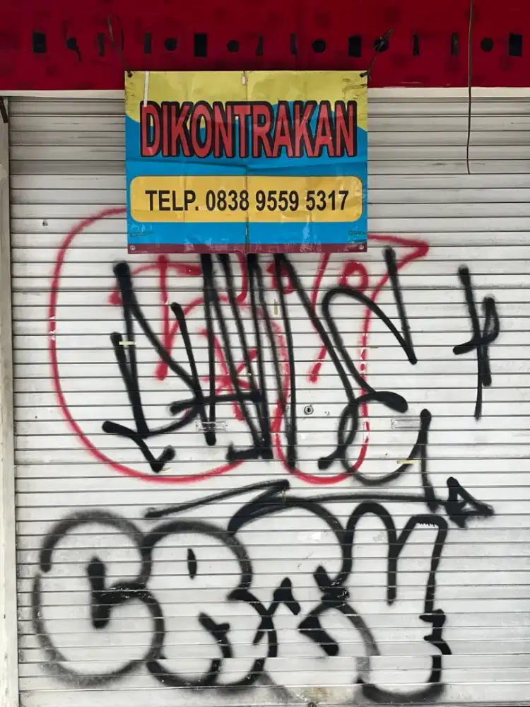 Disewakan ruko dekat.jalan raya